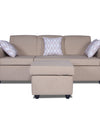 Adorn India Monteno Modular Sofa Set (Beige)