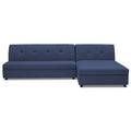 Adorn India Atlas Modular Sofa Set (Dark Blue)(3 Year Warranty)