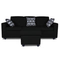 Monteno Modular Sofa Set (Black)