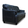 Adorn India Webster Leatherette Five Seater Sofa Set 3-1-1 (Black)