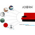 3 Seater Sofa Cum bed Alyssum (Red & Black)