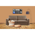 Adorn India Straight line 3 Seater Sofa(Camel)