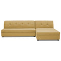 Adorn India Atlas Modular Sofa Set (Beige) (3 Year Warranty)