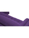 Adorn India Alexander L Shape Sofa (Right Side Handle)(Purple)