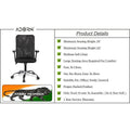Adorn India Aura Breathable Mesh Mid Back Office/Study Chair (Black)