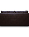 Adorn India Soleado Leatherette  Five Seater Sofa Set 3-2 (Brown)