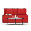 2 Seater Sofa Cum Bed Easy Alyn 4x6 (Red)