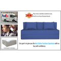 3 Seater Sofa Cum Bed Easy Alyn 5x6 (Dark Blue)