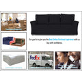 Adorn India Alexia 3+1+1 Sofa Set(Black)