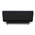Adorn India Aspen Three Seater Sofa cum bed (Purple & Black)