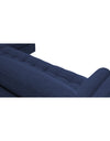 Adorn India Alexander L Shape Sofa (Right Side Handle)(Dark Blue)