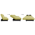 3 Seater Sofa Cum Bed Alyssum (Green & Black)