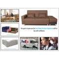 Flora Sofa Cum bed (Camel)