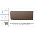 Adorn India Brisco 3 Seater Sofa (Camel)