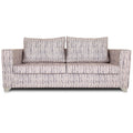 Adorn India Lancia 3 Seater Sofa Digitel Print (Grey)