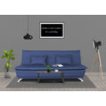 4 Seater Sofa Cum Bed Arden 4x6(Blue)