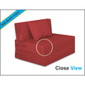 2 Seater Sofa Cum Bed Easy Alyn 3x6 (Maroon)
