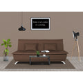 4 Seater Sofa Cum Bed Arden 4x6(Brown)