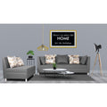 Adorn India Alica Modular Sofa Set (Light Grey)