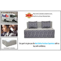 2 Seater Sofa Cum Bed Easy Poly Cotton 4x6 (Blue and Grey)