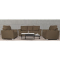 Adorn India Alexia 3+1+1 Sofa Set(Camel)