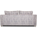 Adorn India Lancia 3 Seater Sofa Digitel Print (Grey)