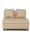 Adorn India Straight Line Modular Sofa (Beige)