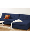 Adorn India Atlas Modular Sofa Set (Dark Blue)