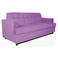 Adorn India Aleena 3 Seater Sofa(Light Purple)