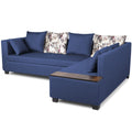 Mclain L Shape 6 Seater Sofa (Blue)