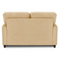 Adorn India Astor 3+2 5 Seater Sofa Set (Beige) (3 Year Warranty)