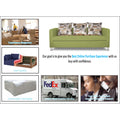 Adorn India Alita 3-1-1 Compact 5 Seater Sofa Set (Green), Wood, Foam
