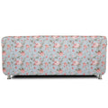 Adorn India Roselyn 3 Seater Sofa Digitel Print (Blue)