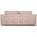 Adorn India Lancia 3 Seater Sofa Digitel Print (Beige)