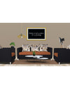 Adorn India Exclusive Two Tone Alita Compact 3-1-1 Sofa Set (Rust & Black)