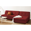 Adorn India Atlas Modular Sofa Set (Maroon)(3 Year Warranty)