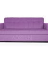 Adorn India Aleena 3 Seater Sofa(Light Purple)