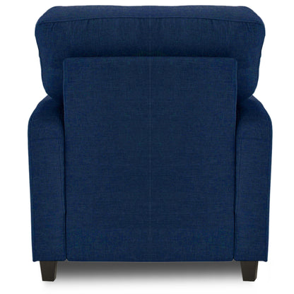 Adorn India Astor 3+1+1 Sofa Set (Blue)