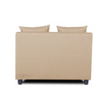 New Straight Line Modular 5 Seater Sofa Set (Beige) - Wood