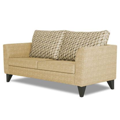 Adorn India Tornado Bricks 3 Seater Sofa (Beige)