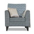 Tornado Bricks 1 Seater Sofa (Grey)
